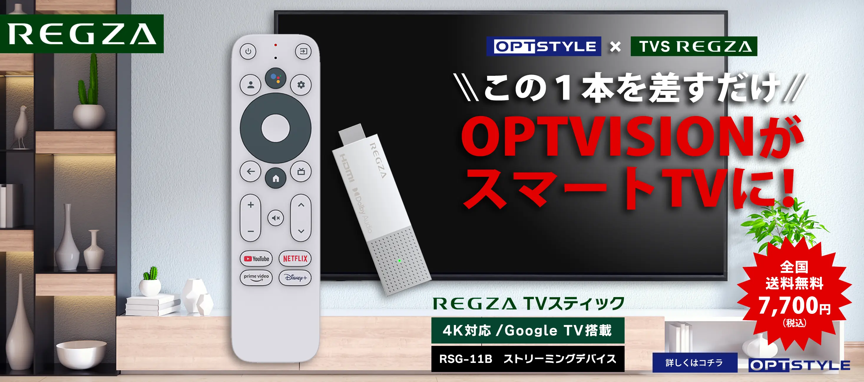 REGZATVスティック